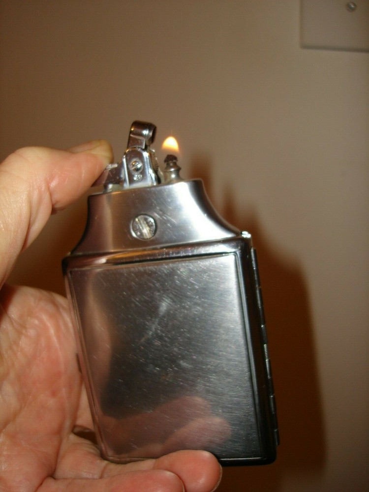 VINTAGE COLLECTIBLE All ORIGINAL RONSON CASE CIGARETTE CASE LIGHTER POUCH BOX