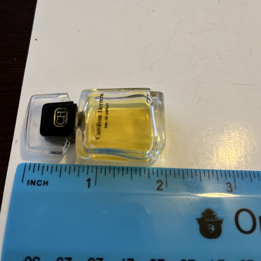 Vintage Carolina Herrera Eau de Parfum mini bottle