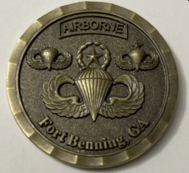Army 82nd Airborne Challenge Coin