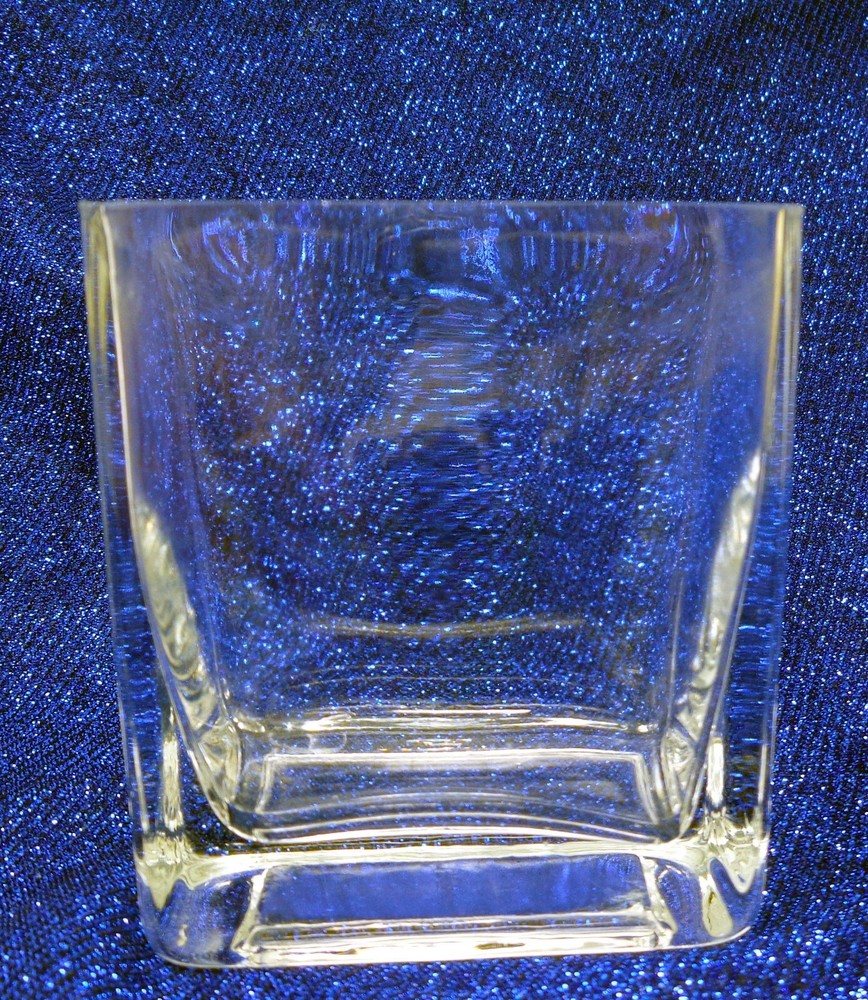 3-1/2" Clear Glass Vase