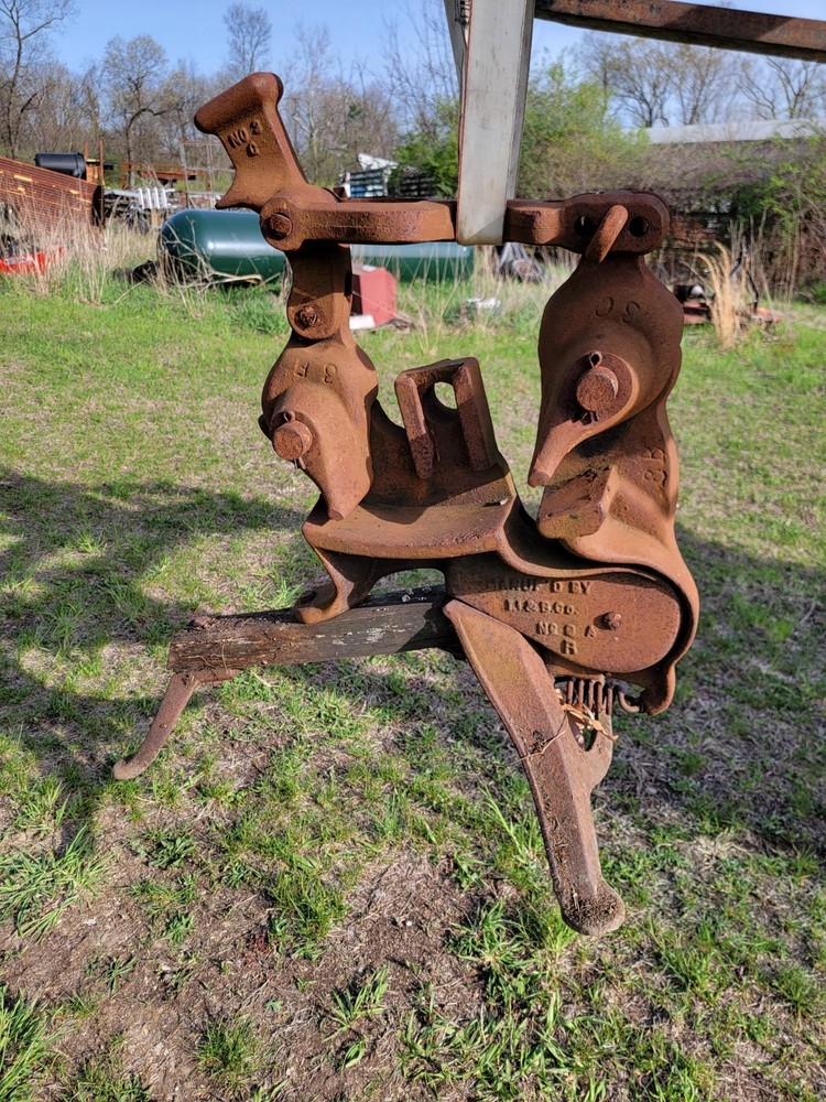 Antique Blacksmith Tire Shrinker