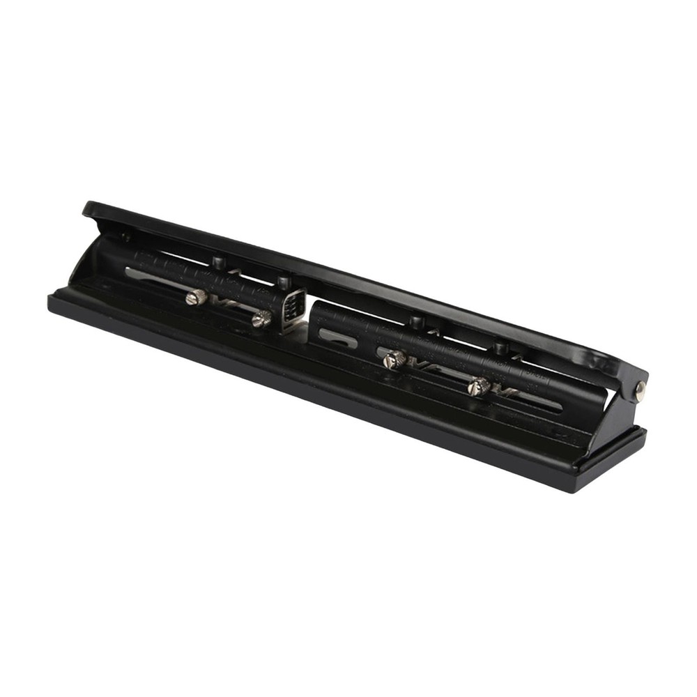 4 Hole Punch Adjustable Portable 10 Sheet Capacity Heavy Duty File Binding Paper
