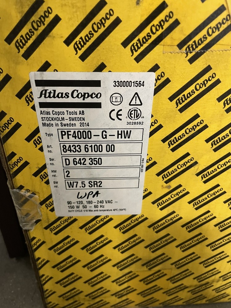 Atlas Copco PF4000-G-HW