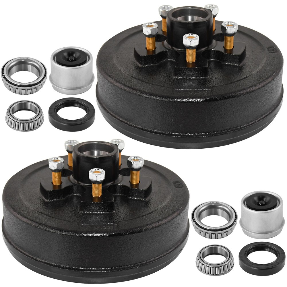 Trailer 5 on 4.5 Hub Drum Kits & 10"X2-1/4" Electric brakes for 3500 lbs axle