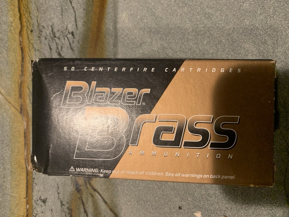 Vintage Blazer 9mm Ammunition Box Empty Clean No Tags