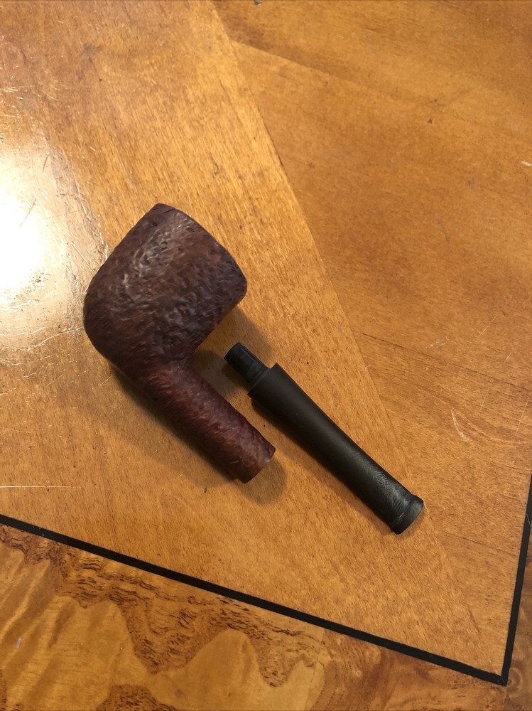 golden eagle estate pipe rusticated dublin sitter nice condition