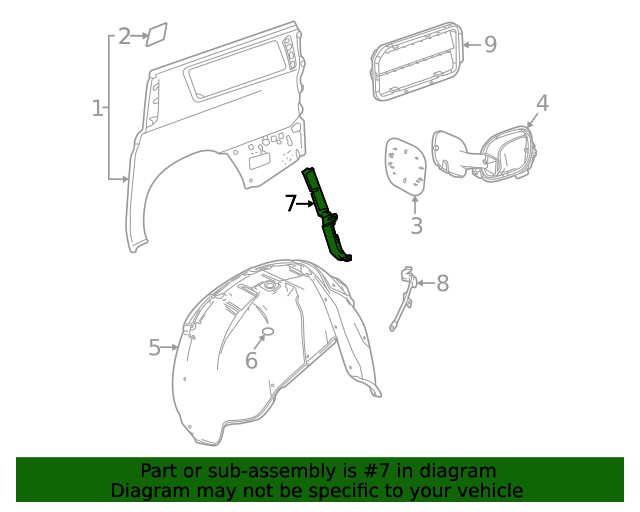Genuine GM Upper Bracket 84977799