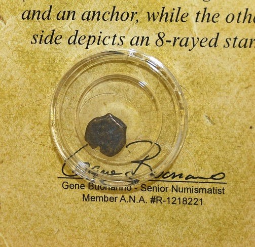 First Commemorative Mint Widow's Mite 2000-Year-Old Biblical Coin