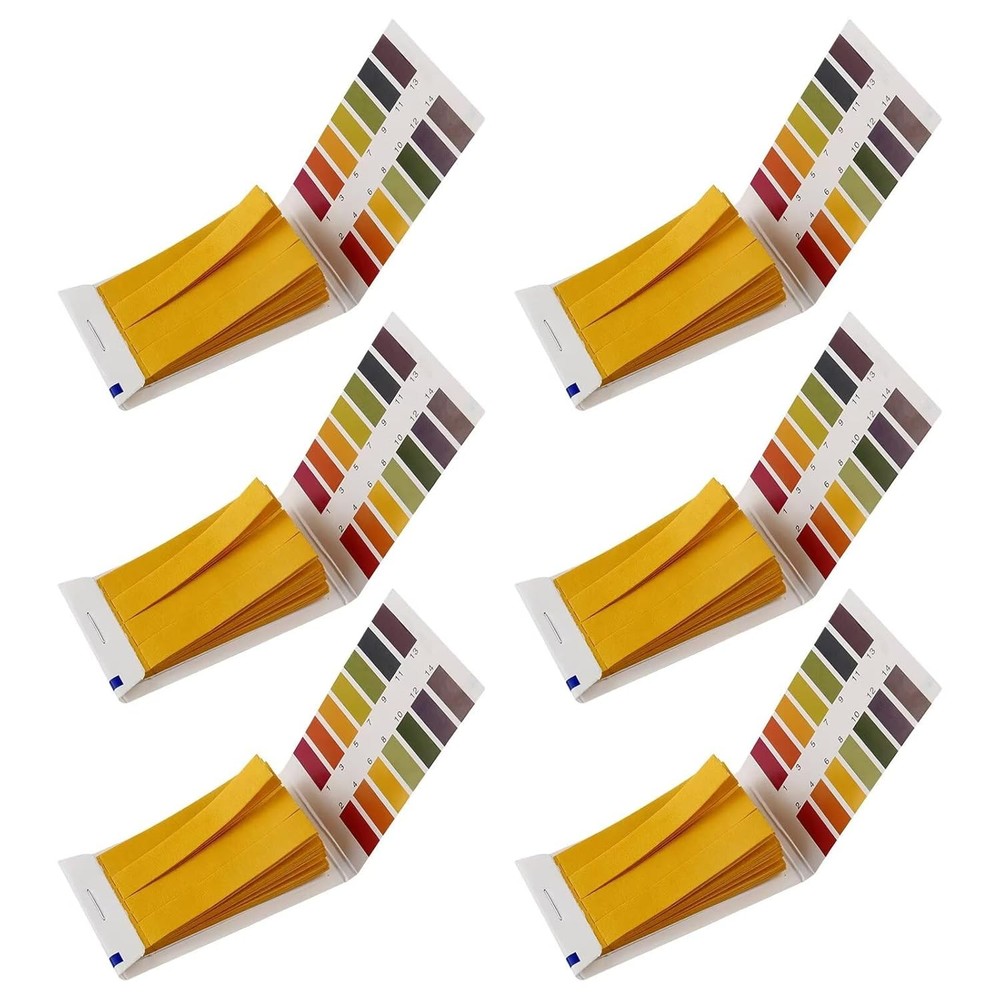 2-Pack pH Test Strips - Universal 1-14 pH Range Litmus Paper