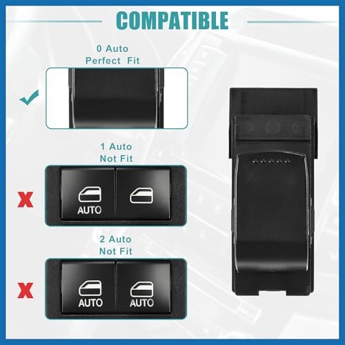 Right Passenger Side Power Window Switch No.37995-62J00 with Tool Window