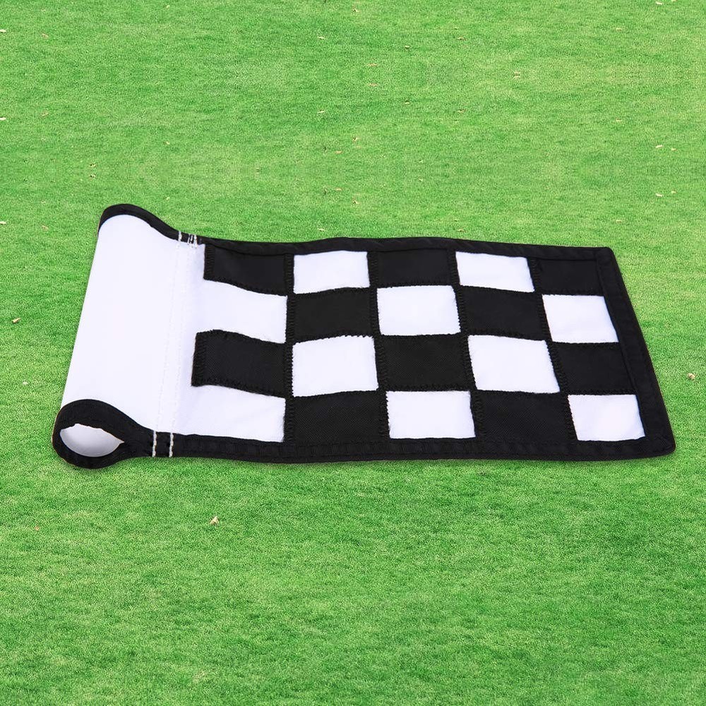 Golf Flag, Green Putting Green Flag,Solid Nylon and Checkered Training Flags ...