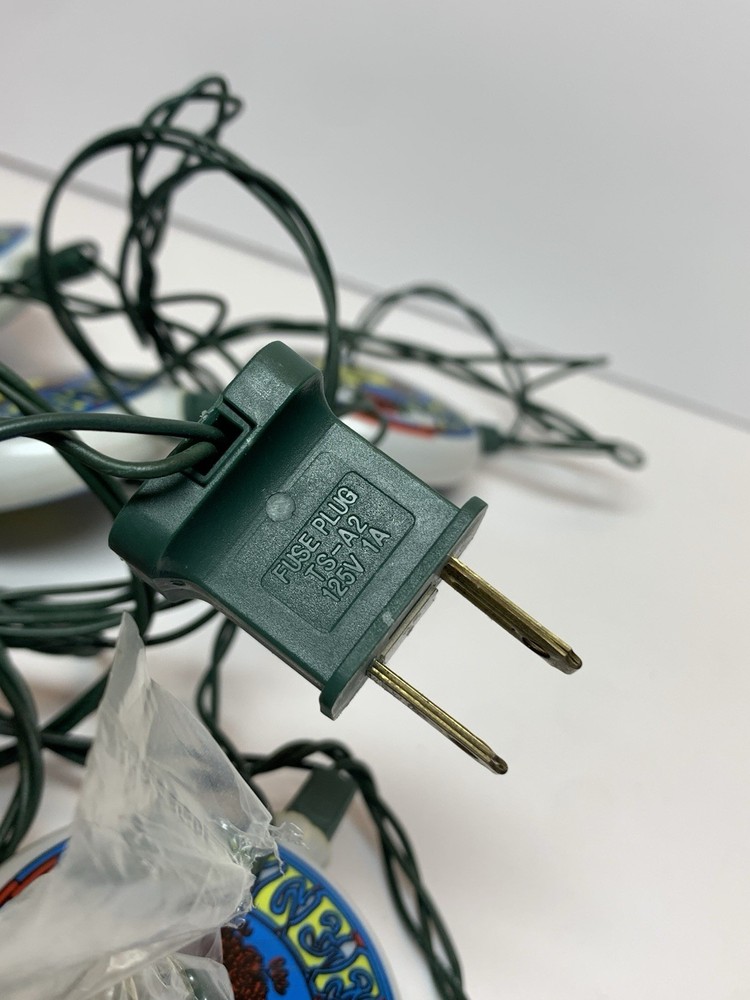 Grateful Dead Dancing Bear String Lights Vintage 1994 Rare - GUC Tested, Working