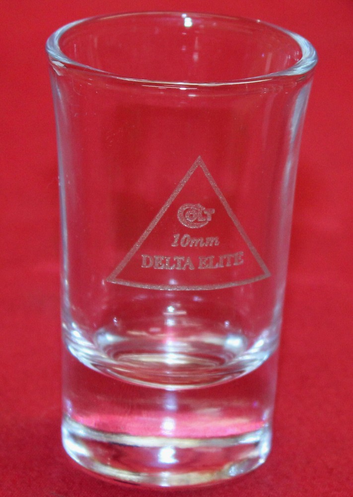 COLT Firearms Delta Elite shot glass