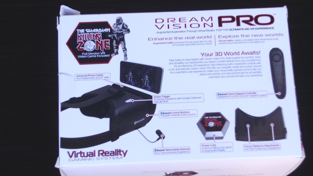 Dream Vision Pro Virtual Reality Gaming System Smartphone Headset