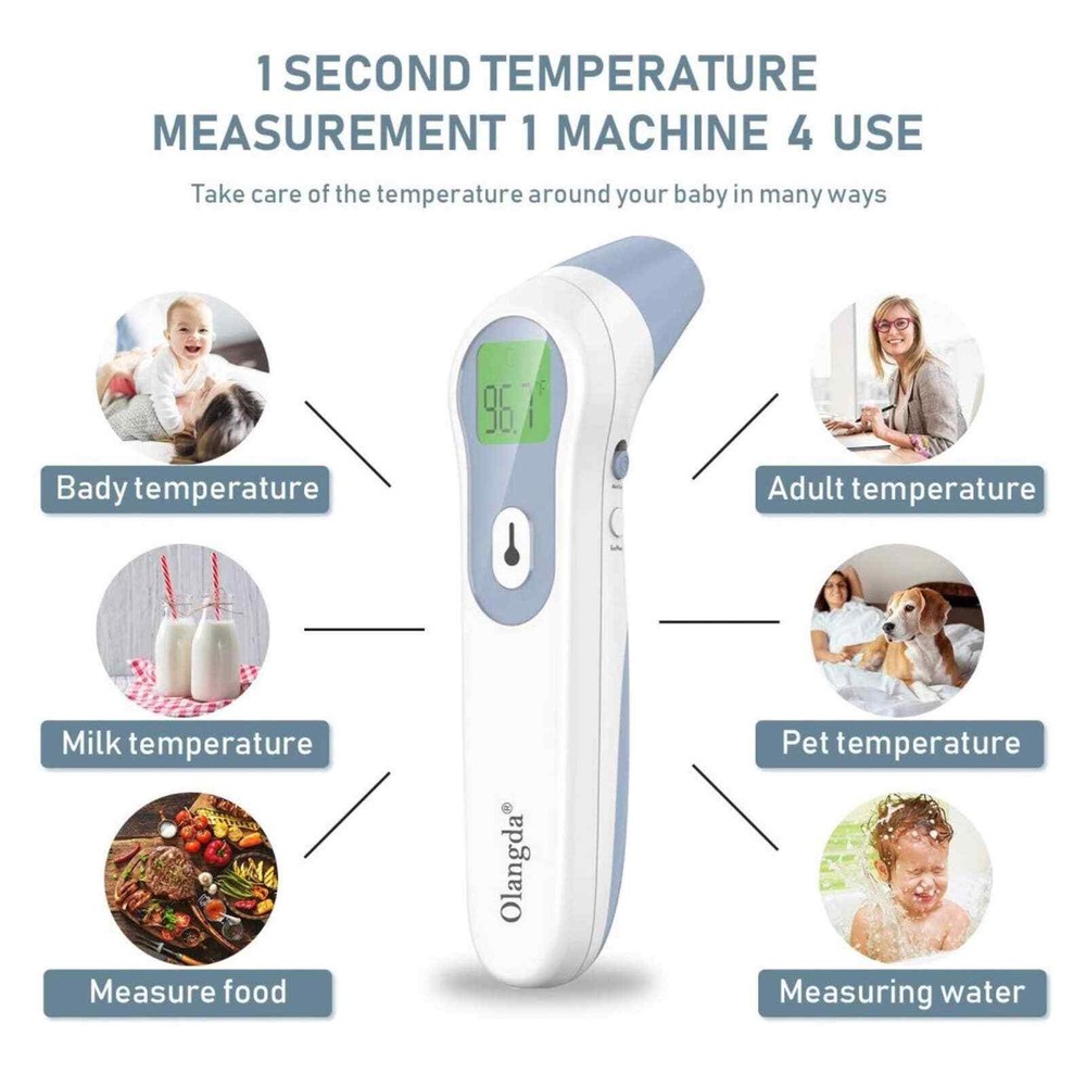 Olangda Ear Thermometer, Non-Contact Ear