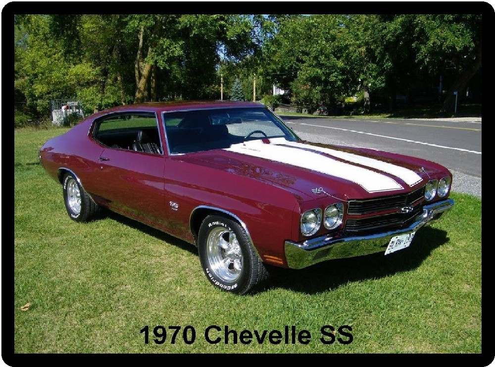 1970 Chevelle SS Refrigerator Toolbox Magnet