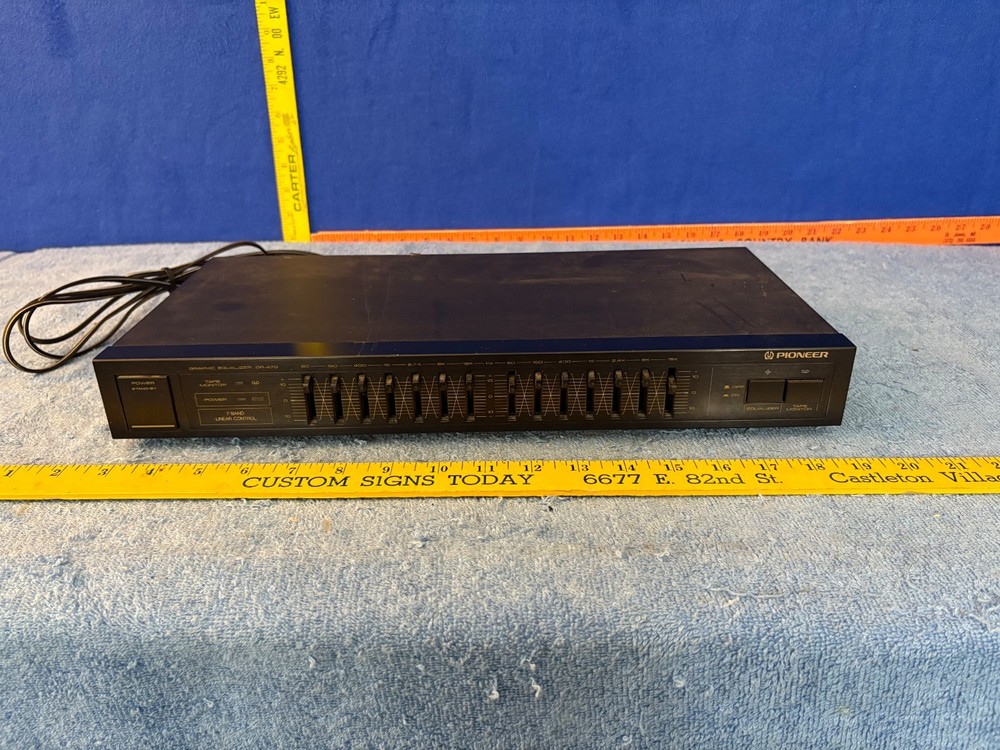 Pioneer GR-470 Vintage Graphic Equalizer