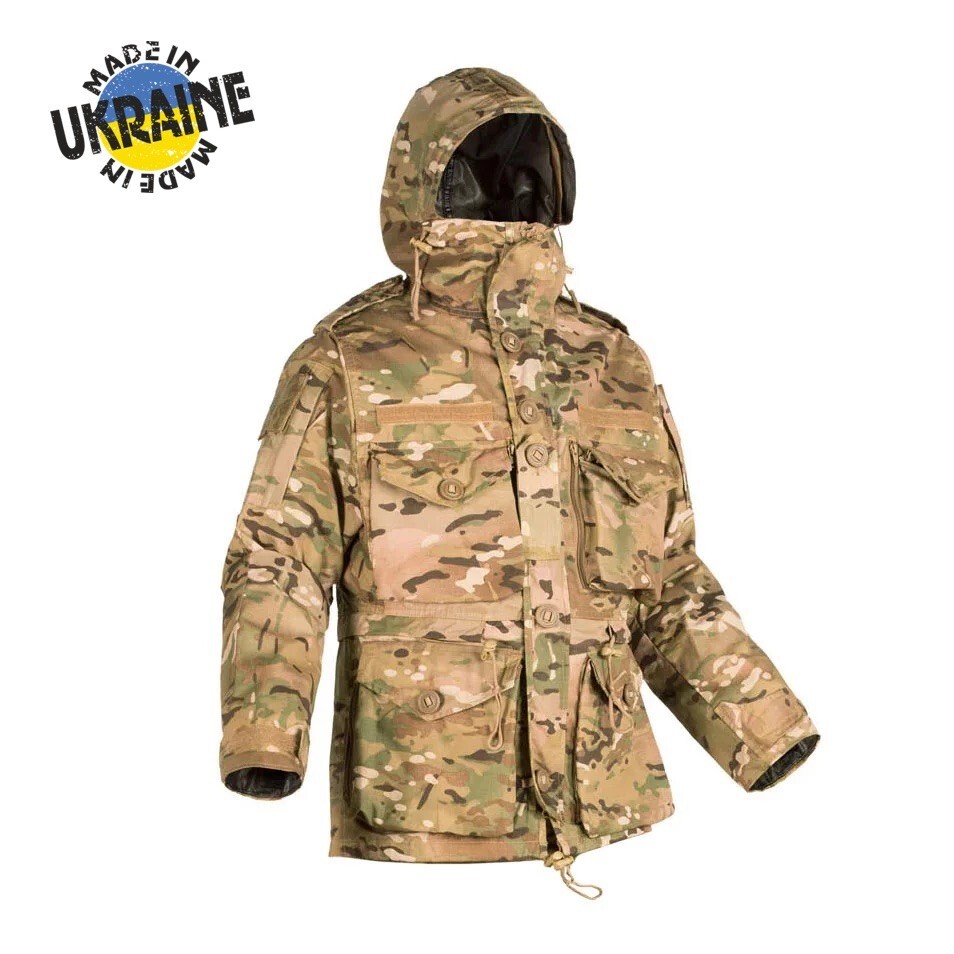 Ukrainian special forces WATERPROOF FIELD JACKET "SMOCK PSWP" Multicam Size-XL