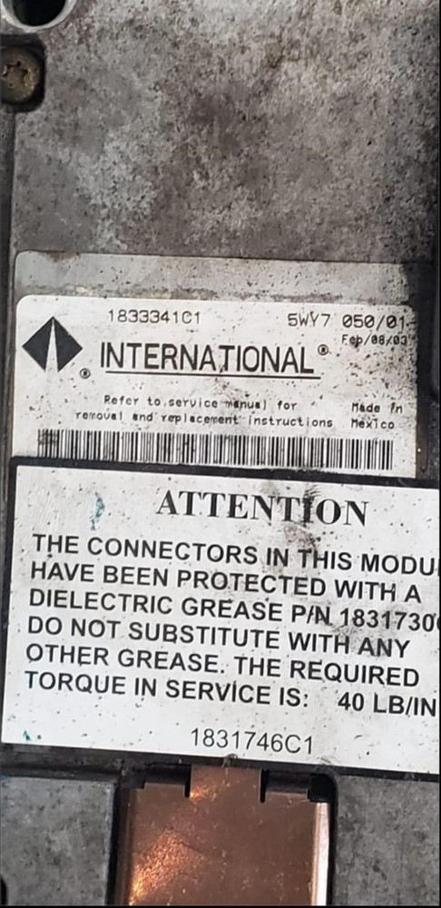 CORE International DT466E Diesel Engine Control Module, ECM, ECU, 1833341C1