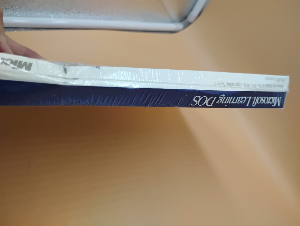 Microsoft Learning DOS 3.5" Disk Version Sealed Software NEW vintage 1991