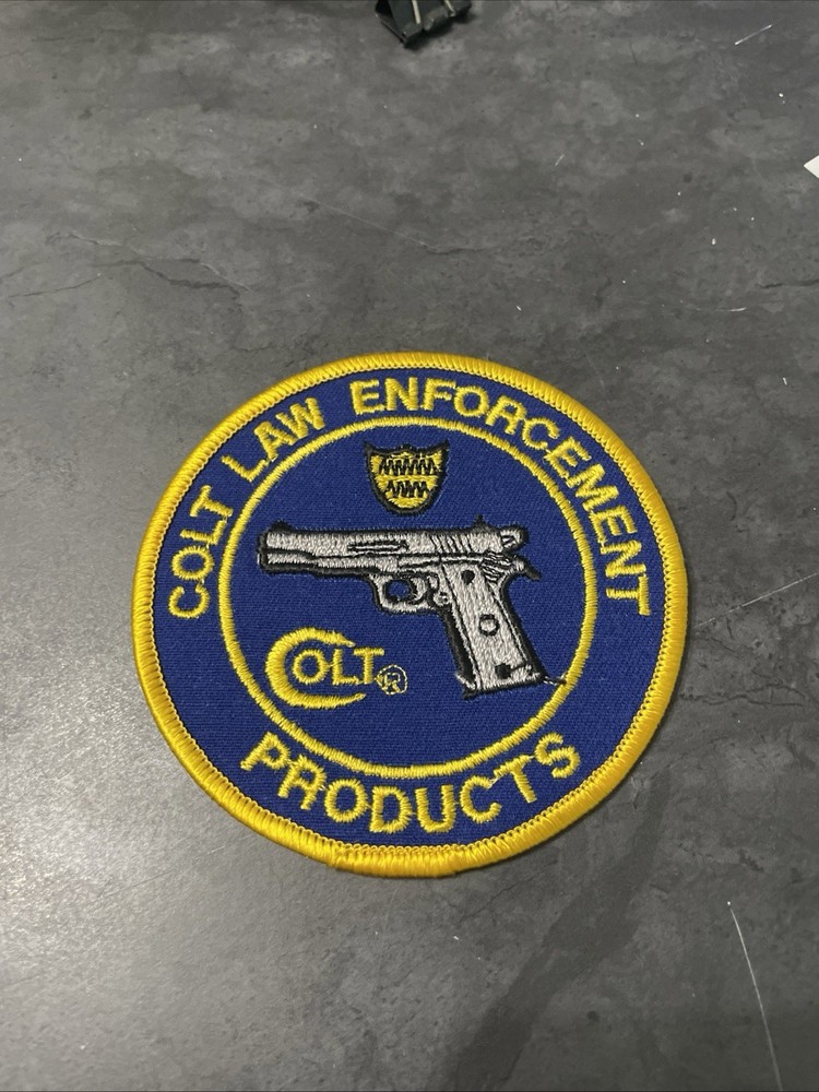 COLT LAW ENFORCEMENT PRODUCTS CLOTH PATCH 147
