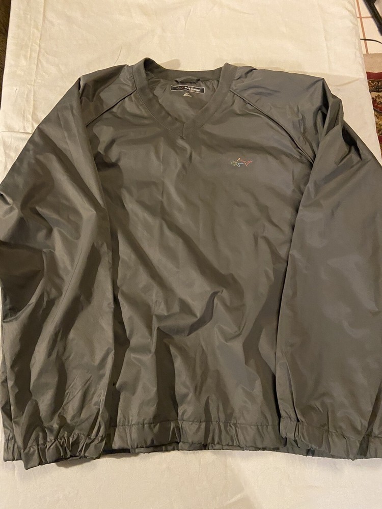 Greg Norman Golf Pullover Windbreaker Men’s Size XL Gray