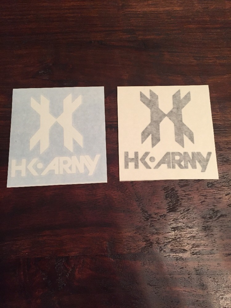 HK Army Paintball Decal