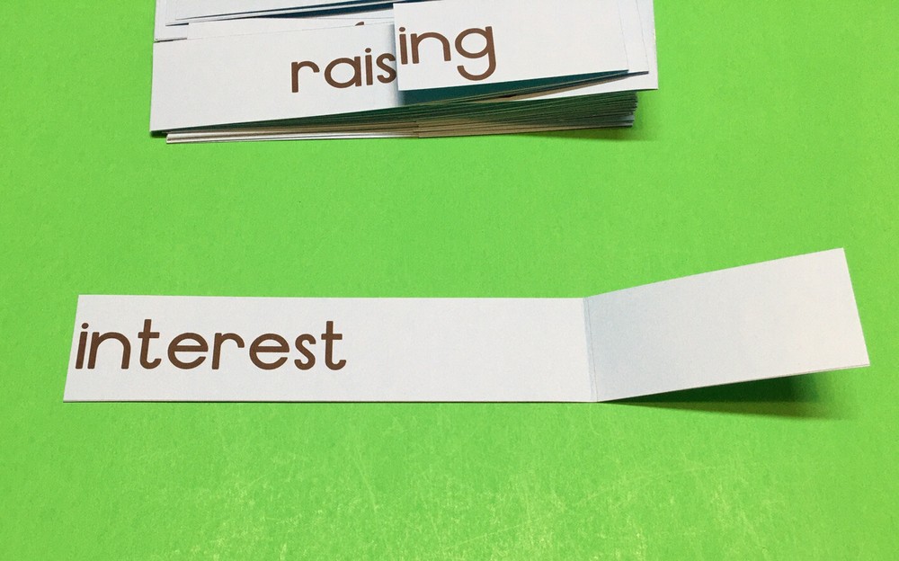 Word Ending “ ing ” Inflectional Ending Cards - Reading Activity Word Study