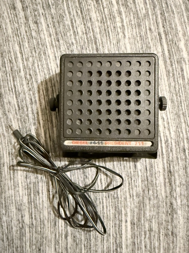 Diesel President 711 External Speaker for CB & HAM Radios