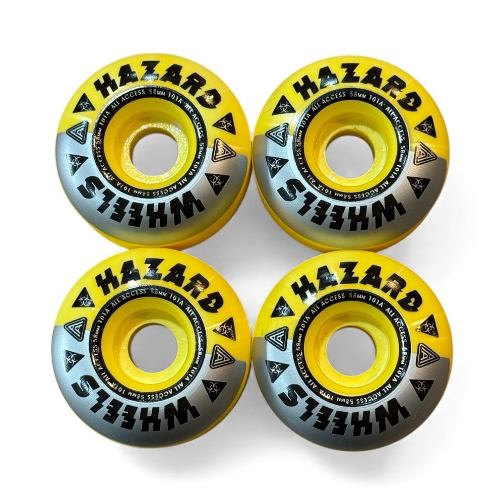 58mm Hazard Madness skateboard wheels