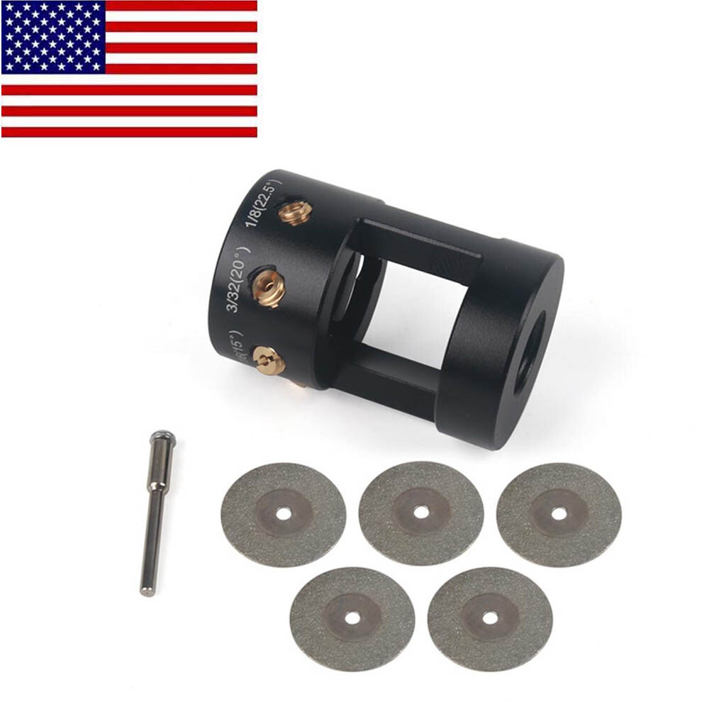 TIG Welding Tungsten Electrode Grinder Sharpener Multi-Angle & Offsets Cut-off❄