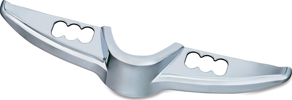Kuryakyn Motorcycle Accessory: Switch Panel Frame Accent Trim Chrome