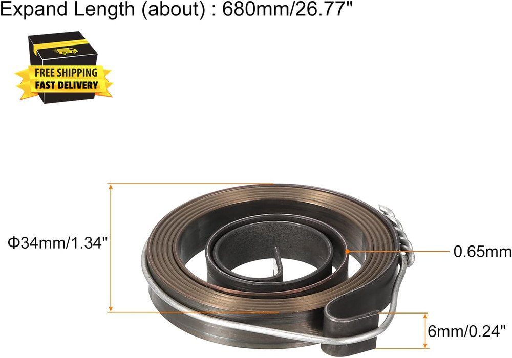 Drill Press Spring Drill Press Quill Feed Return Coil Spring Assembly Spring Ste