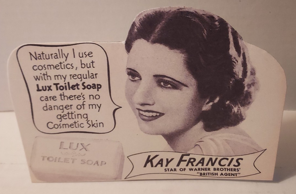 Kay Francis Reproduction advertisement Standee