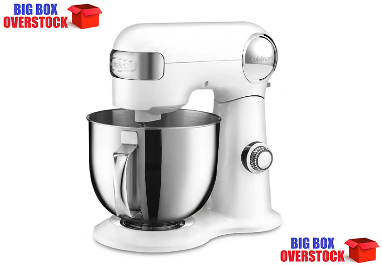 Cuisinart - Precision Master 5.5 Quart Stand Mixer - White