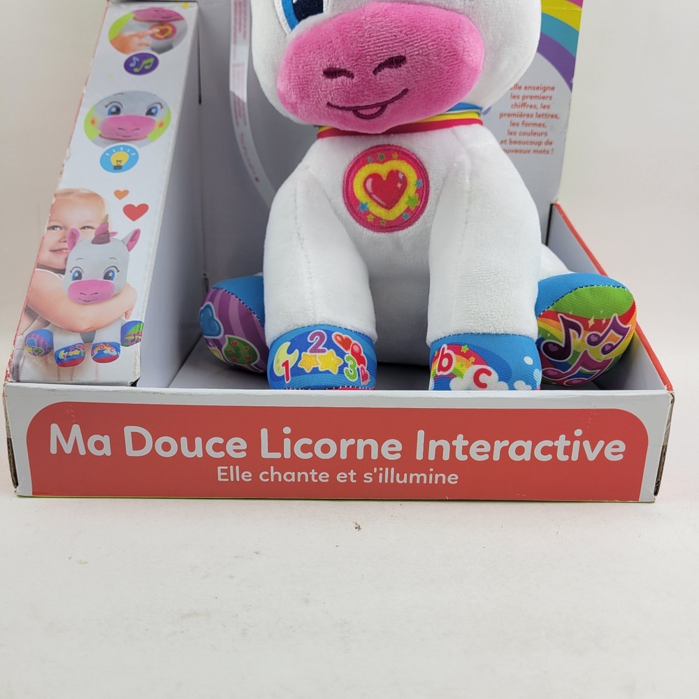 - Ma Douce Licorne Interactive 6 Mois + - Interactive Bébé - Elle Chante et S...