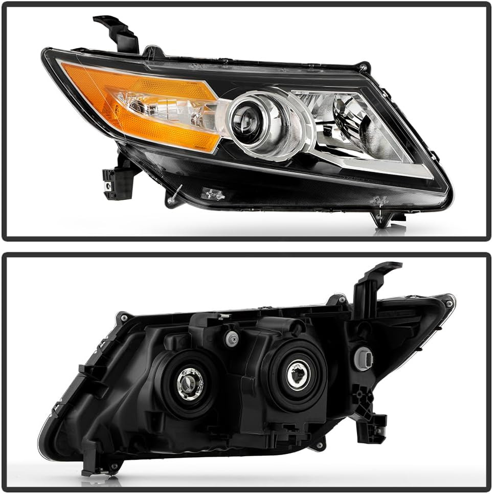 - for 2014 2015 2016 2017 Honda Odyssey Halogen Type Projector Headlight Headlam
