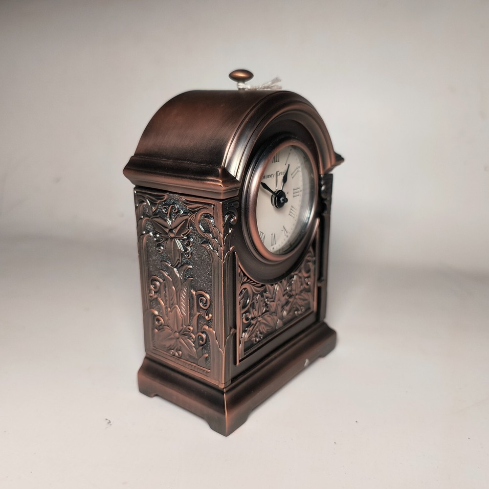 Stoney Creek Quartz Pewter Clock