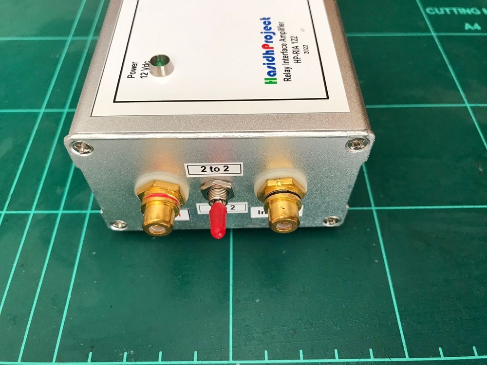 RF Power Amplifier keying relay buffer interface two linier switching