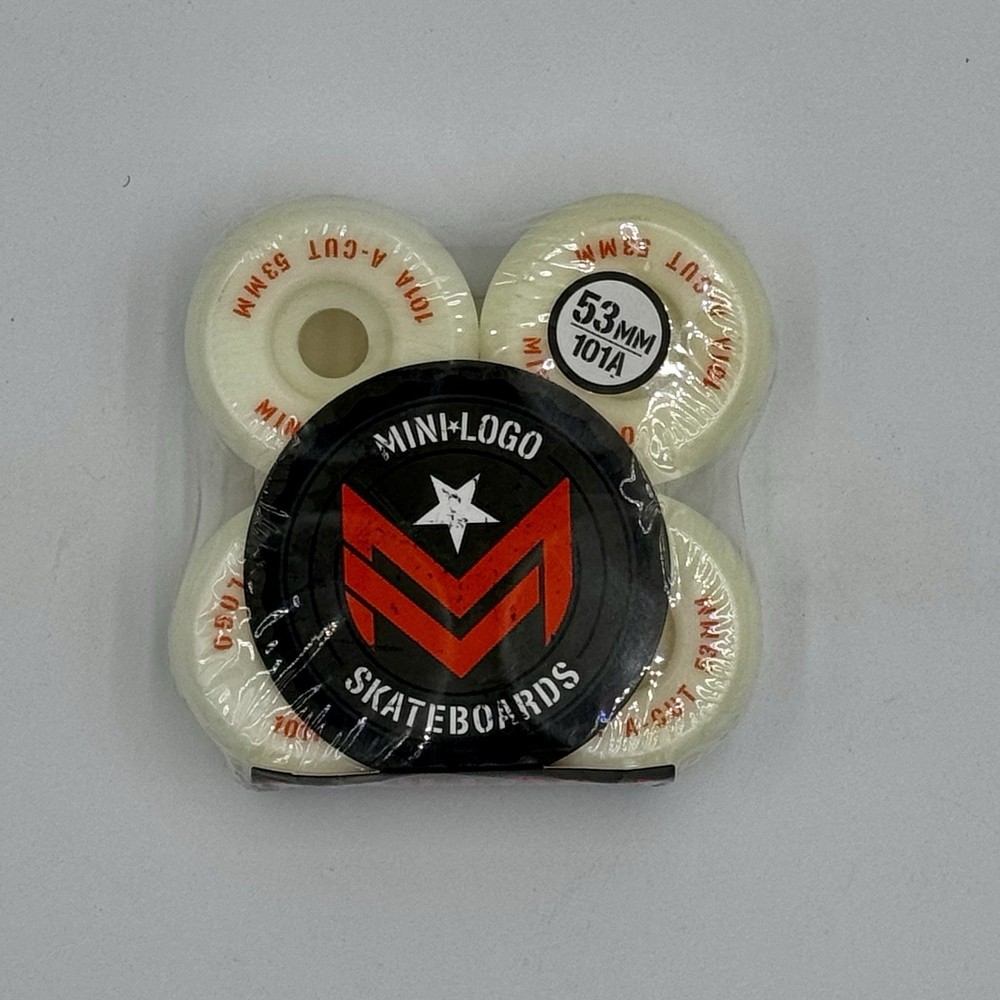 Mini Logo 53mm 101 A-Cut Skateboard Wheels