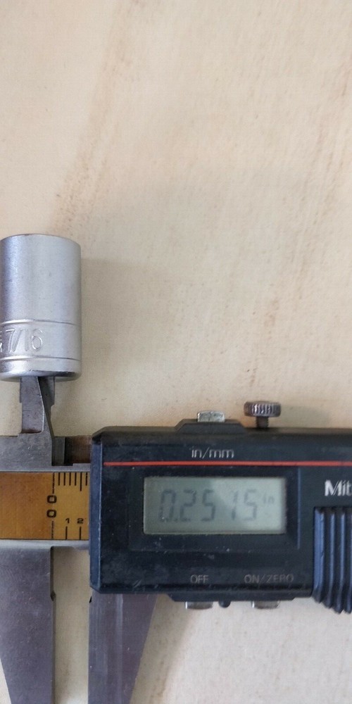 1 Piece -- Standard Socket -- 1/4" -- 1/4" Drive -6 Point