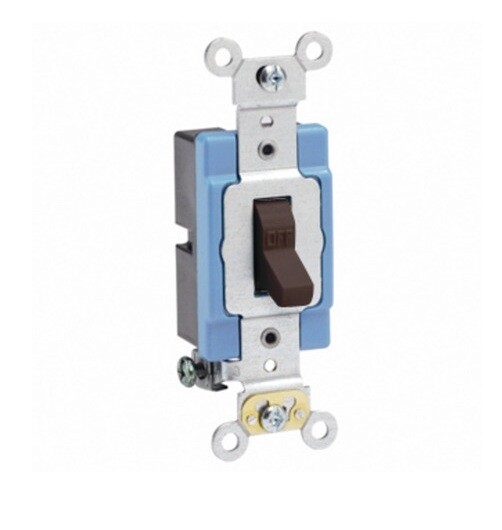 Cooper Bussmann 1201B 15 AMP 120 / 277 Volt AC Single Pole Toggle Switch