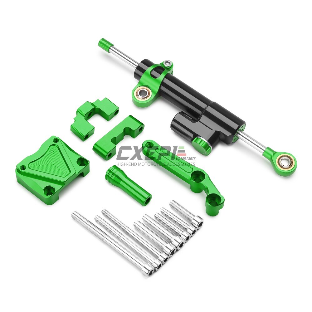 Steering Stabilize Damper Bracket Mount Kit For Kawasaki NINJA300 2013-2017