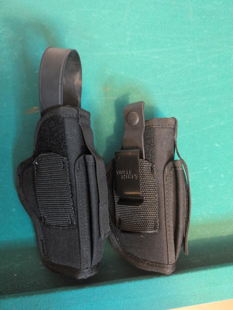 Uncle Mike's Holsters (2 Pack) - Versatile Black Carrying Solution