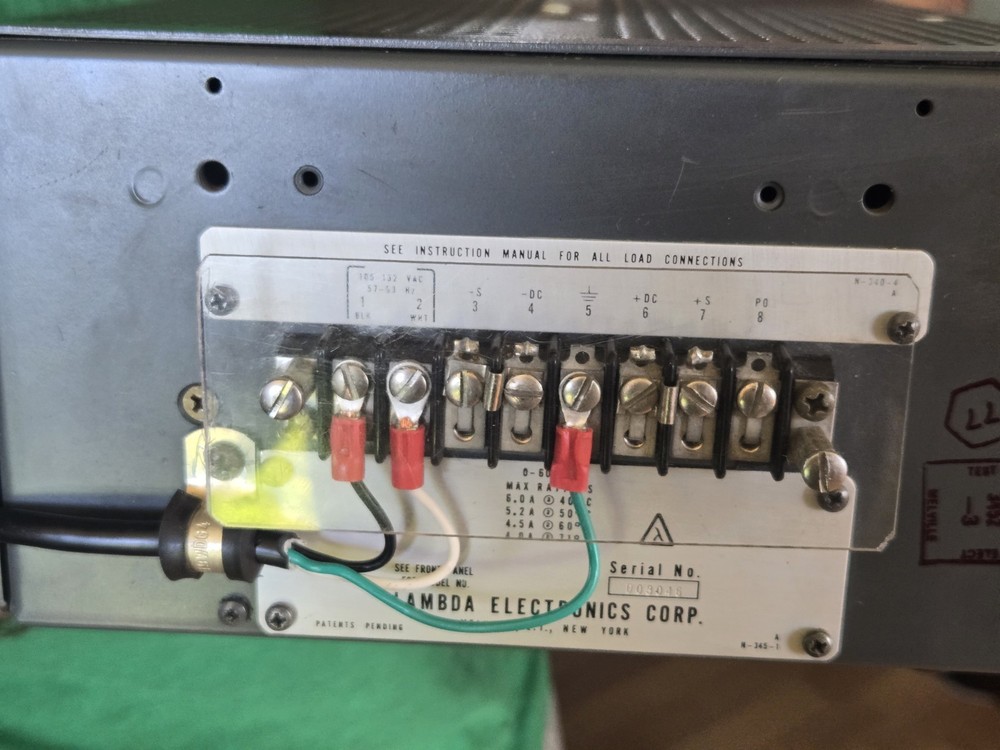 Lambda LK-345 A Fm Regulated Power Supply