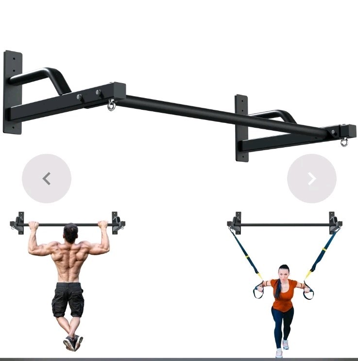Pull up Bar Wall Mounted - 600 Lbs Heavy Duty Strength Training. Upgraded 2025
