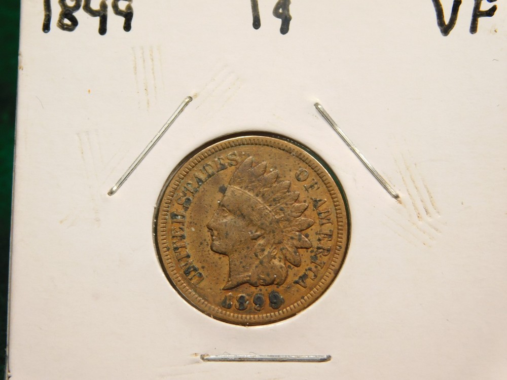 1899   Indian head cent  Item # 12598