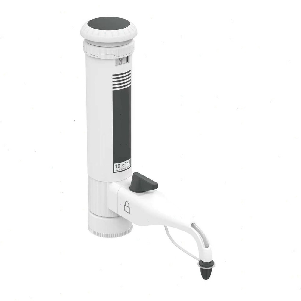 Lab Bottle-Top Liquid Dispenser Volume Range Optional For Liquid Separation