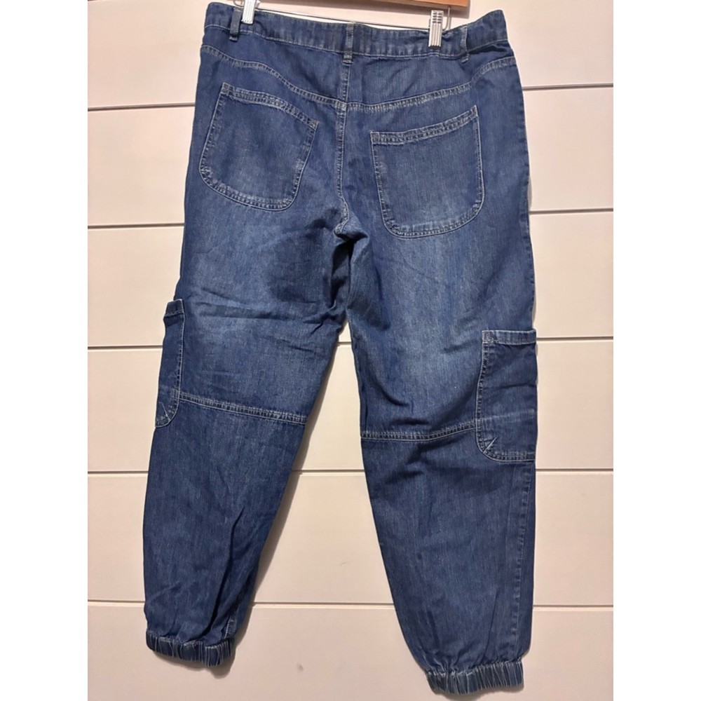 Sundance Jolienne denim joggers size 10P