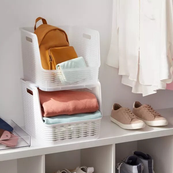 Wave Open Front Bin